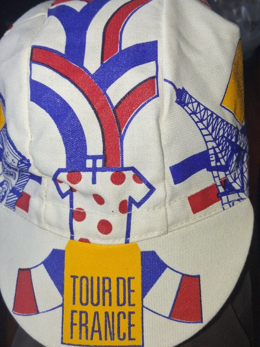 Vintage Tour de France Huntington Beach hat. Made in USA